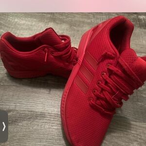 Adidas Bold Crimson Athletic Shoes